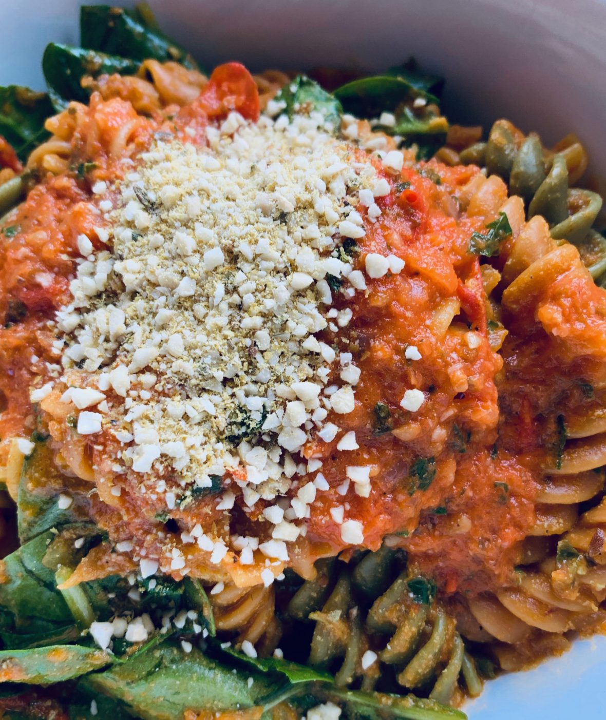 Healthy Homemade Marinara Sauce + Herbs - Green Vibes Wellness